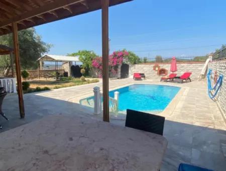 4 1 Villa Mit Pool Zu Verkaufen In Aydin Didim Yesiltepe